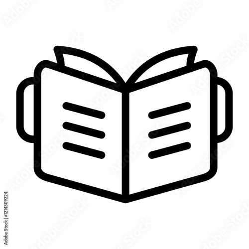 Home Schooling Vector Design Icon Style