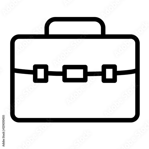 Briefcase Vector Design Icon Style