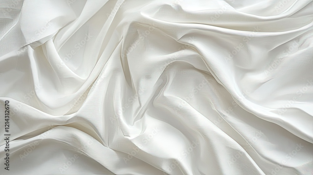 Crumpled white paper texture close-up, showcasing fine details of folds and shadows, blank and minimalistic Crumpled white paper texture close-up, showcasing fine details of folds and shadows, blank and minimalistic