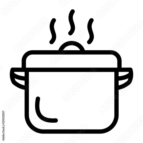 Pot Vector Design Icon Style