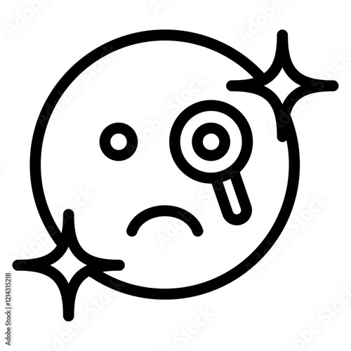 Detective Vector Design Icon Style