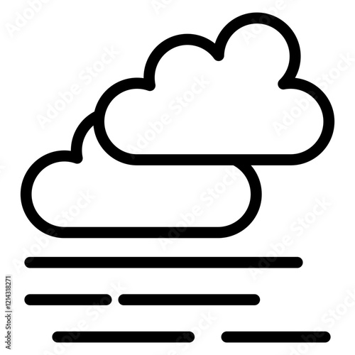 Foggy Vector Design Icon Style