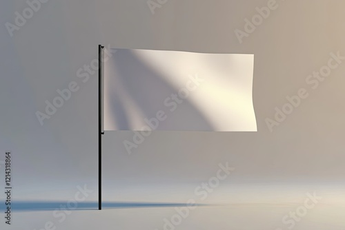 Pixel Perfect Picture of Flag Signs Front Side in Grey Background photo