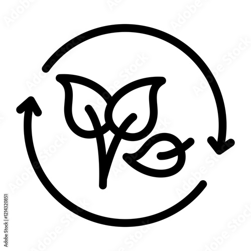 Replant Vector Design Icon Style