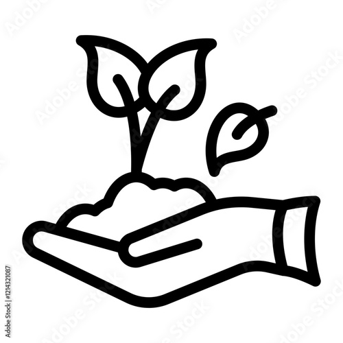 Ecologist Vector Design Icon Style