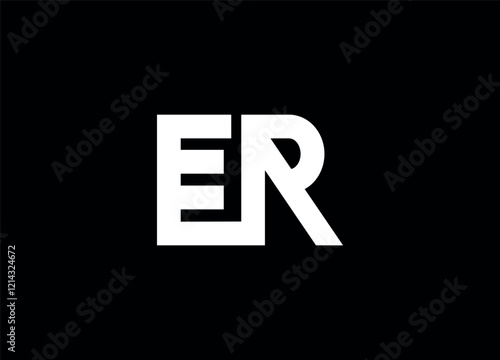 ER Logo Design Creative and Modern Logo Design
