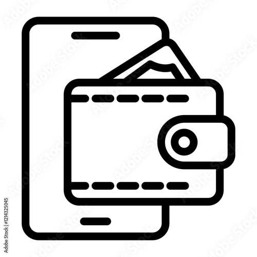 Ewallet Vector Design Icon Style