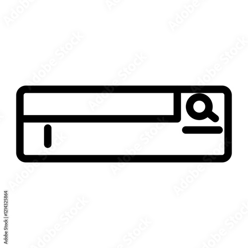 Search Bar Vector Design Icon Style