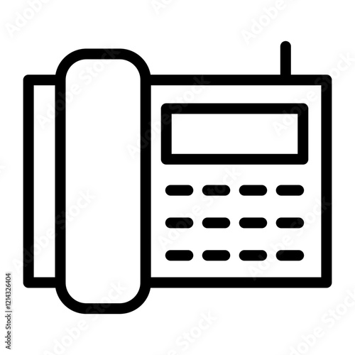 Landline Vector Design Icon Style