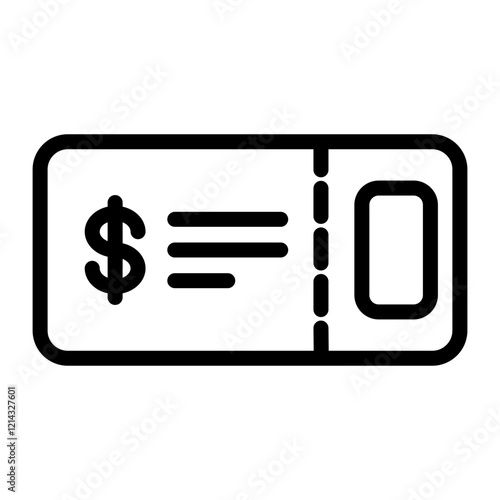 Passbook Vector Design Icon Style