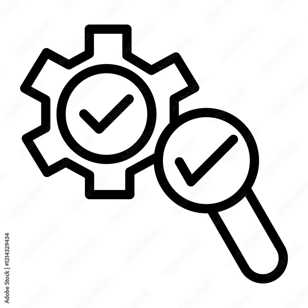 Evaluation Vector Design Icon Style Evaluation Vector Design Icon Style