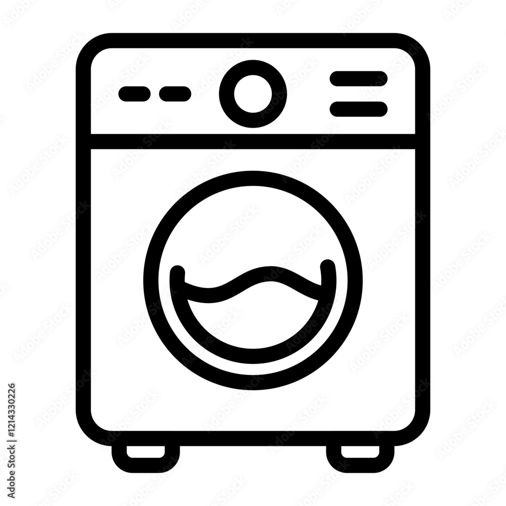 Washing Machine Vector Design Icon Style Washing Machine Vector Design Icon Style