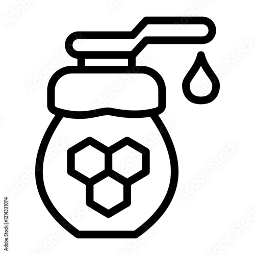 Honey Vector Design Icon Style