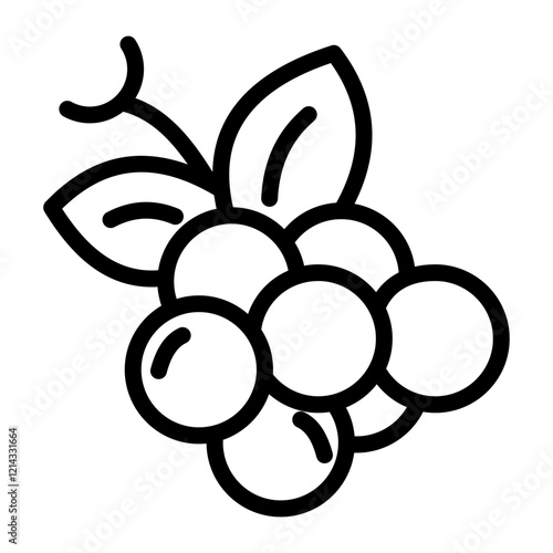 Berries Vector Design Icon Style