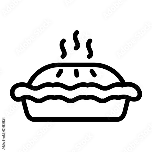 Pie Vector Design Icon Style
