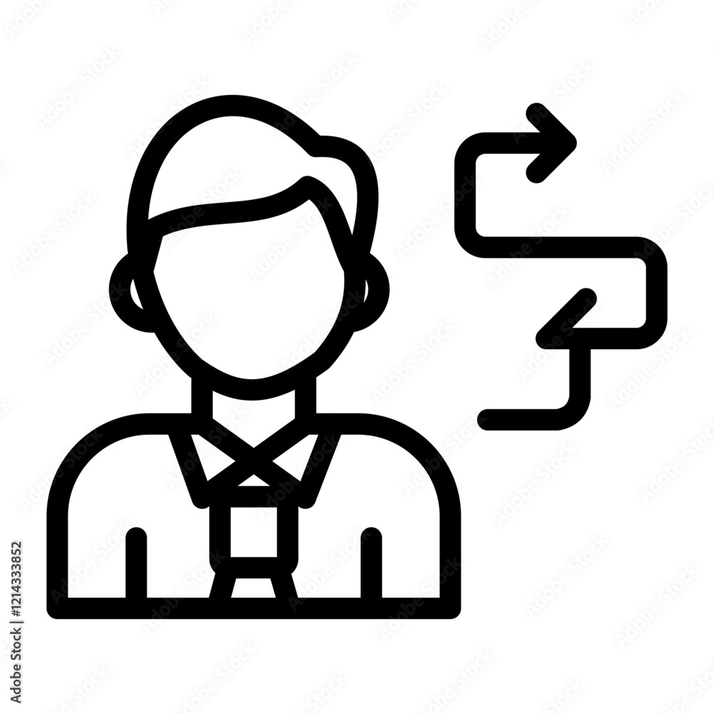 Advisor Vector Design Icon Style Advisor Vector Design Icon Style
