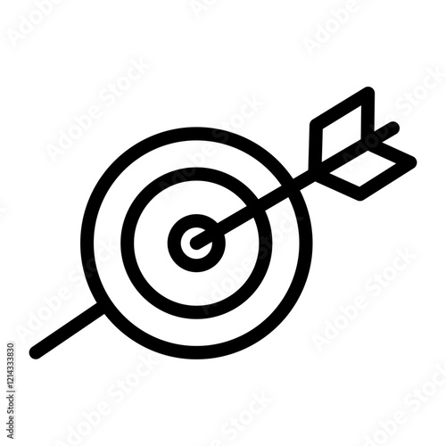 Target Vector Design Icon Style