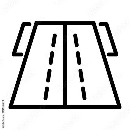 Motorway Vector Design Icon Style