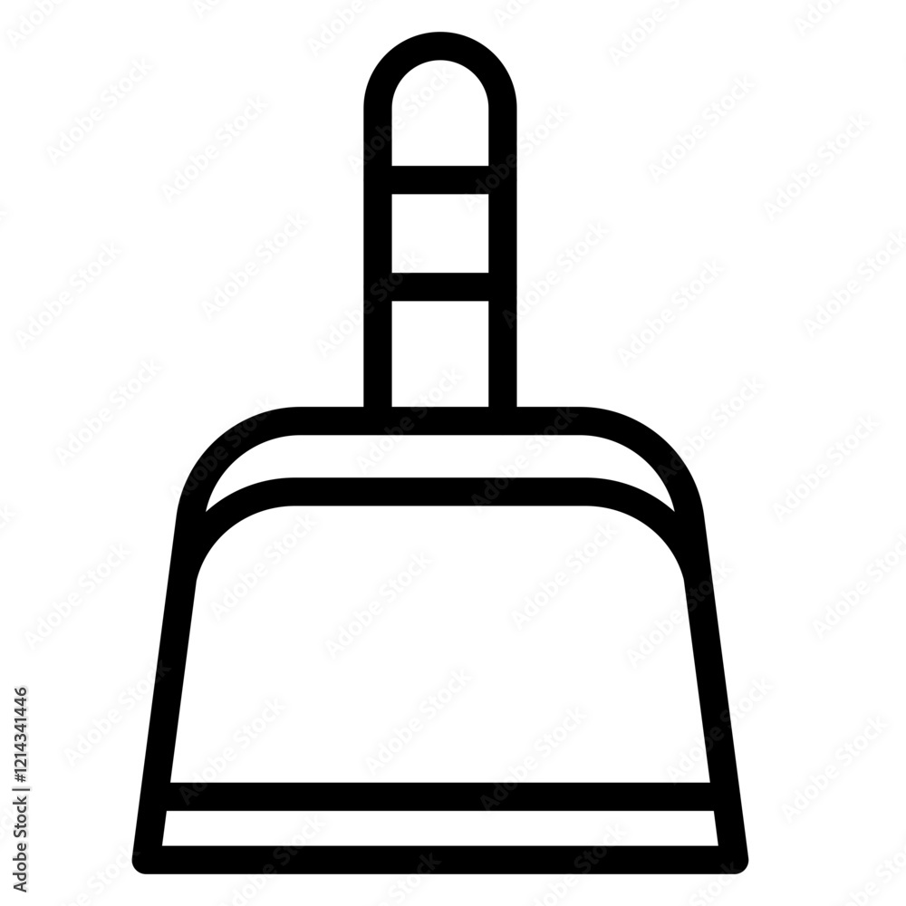 Dustpan Vector Design Icon Style Dustpan Vector Design Icon Style