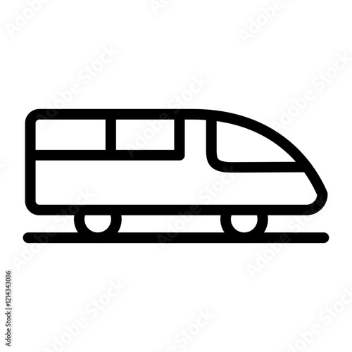 Train Vector Design Icon Style