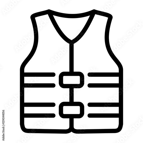 Life Jacket Vector Design Icon Style