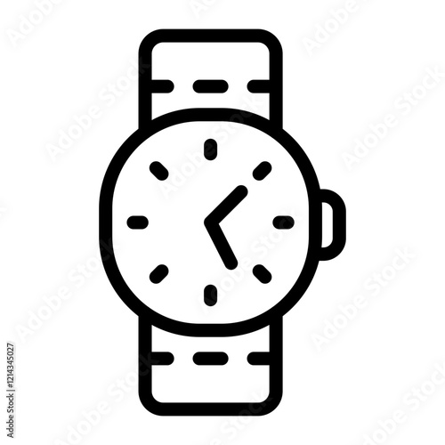 Wristwatch Vector Design Icon Style