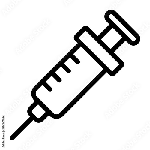 Syringe Vector Design Icon Style