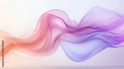Abstract Colorful Wave Background