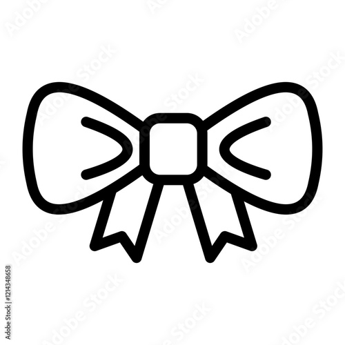 Bow Tie Vector Design Icon Style