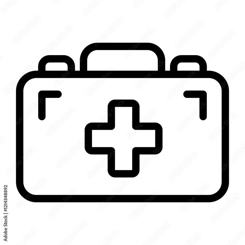 First Aid Kit Vector Design Icon Style First Aid Kit Vector Design Icon Style