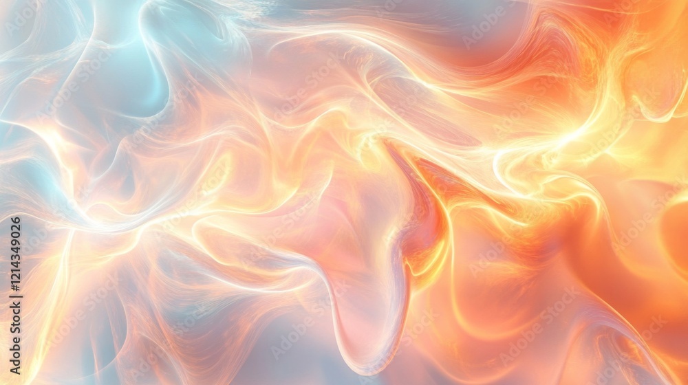 Obraz premium Abstract Glowing Energy Flow Background