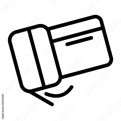 Eraser Vector Design Icon Style