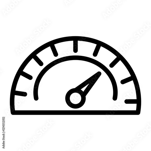 Tachometer Vector Design Icon Style