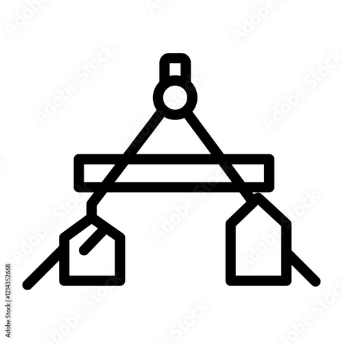 Steelyard Vector Design Icon Style