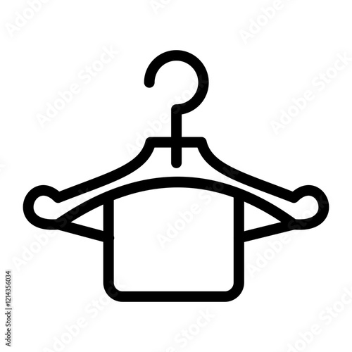 Clothes Hanger Vector Design Icon Style