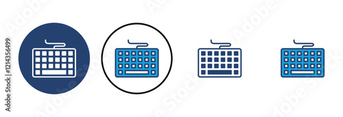 Keyboard icon vector. keyboard vector symbol