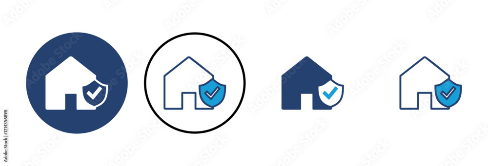 house insurance icon vector. house protection icon. house insurance icon vector. house protection icon.