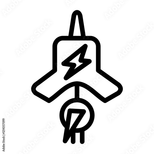 Energy Vector Design Icon Style