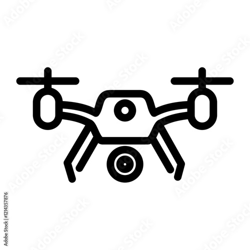 Drone Vector Design Icon Style
