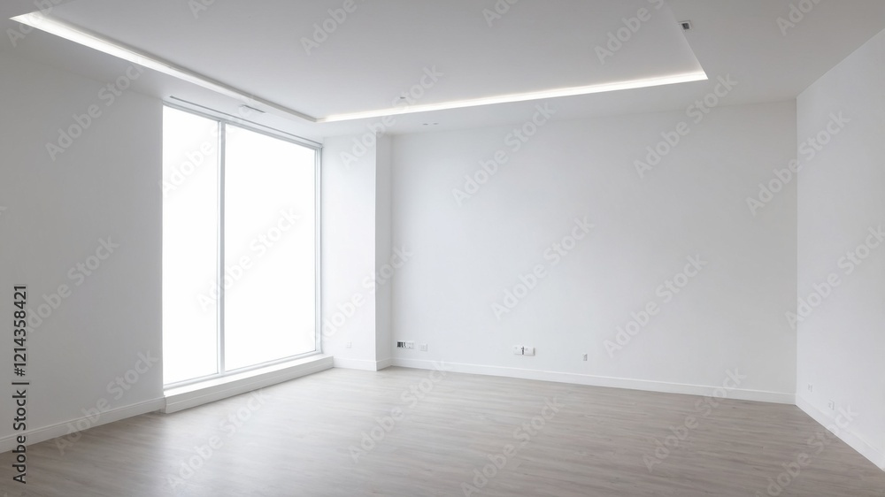 Empty Light Room Background Empty Light Room Background