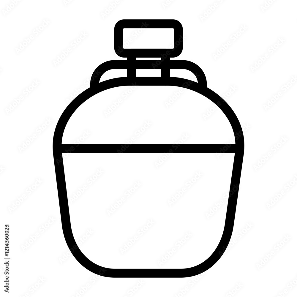 Obraz premium Army Car Vector Design Icon Style