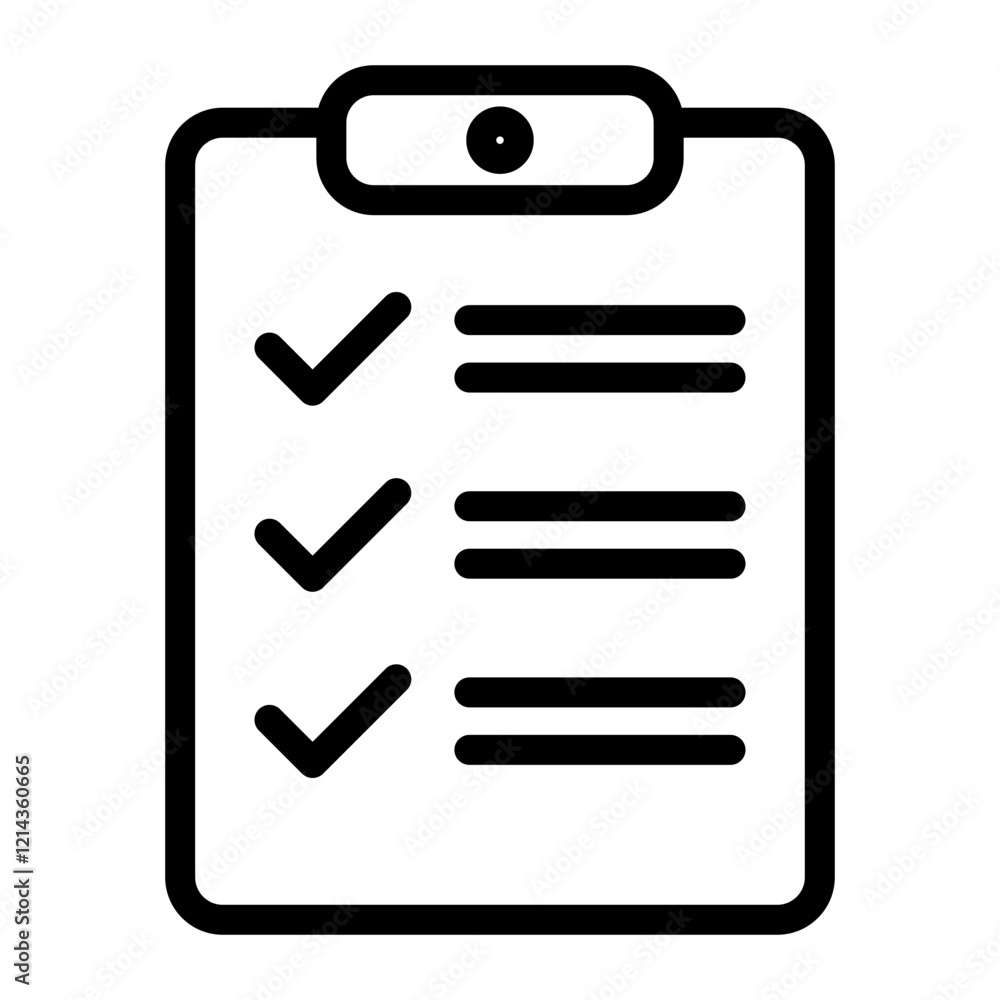 Seo Checklist Vector Design Icon Style Seo Checklist Vector Design Icon Style