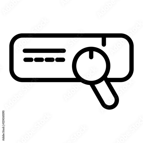 Search Engine Vector Design Icon Style