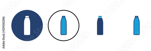 Bottle icon vector. bottle vector icon