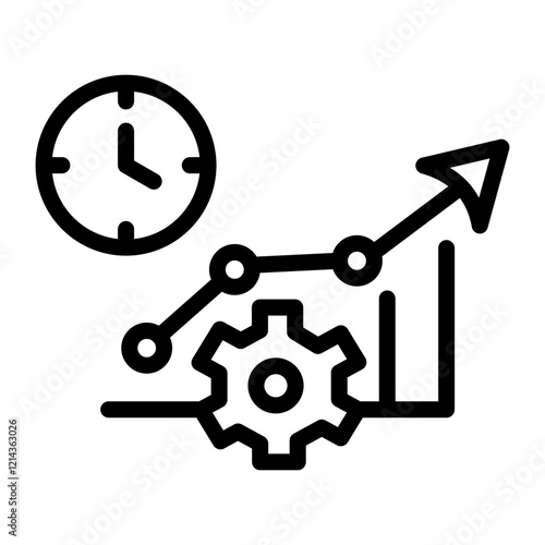 Productivity Vector Design Icon Style