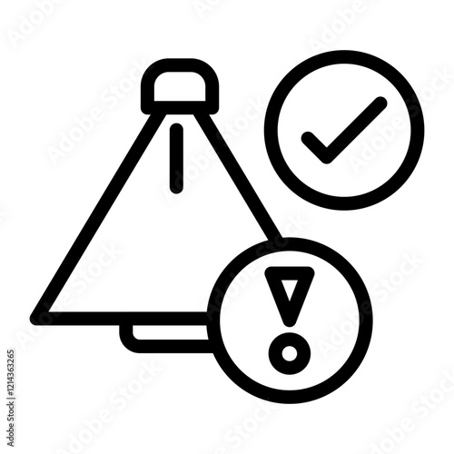 Low Priority Vector Design Icon Style