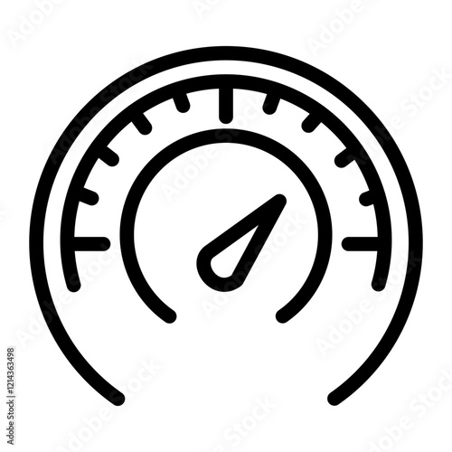 Gauge Vector Design Icon Style