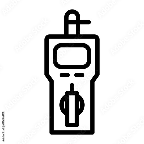 Tester Machine Vector Design Icon Style