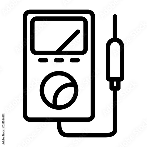 Multimeter Vector Design Icon Style