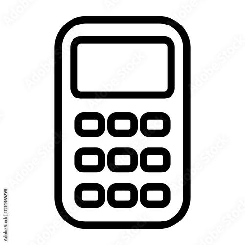 Calculator Vector Design Icon Style